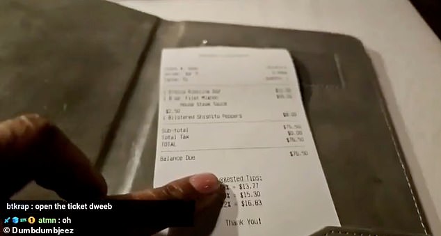 Last October, a Kick streamer who is known online as Dumbdumbjeez, was booted from the platform after a video he posted showed him dining and dashing