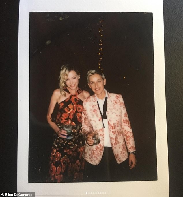 It comes after Ellen and Portia celebrated their 17th wedding anniversary earlier this week