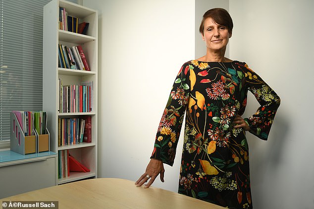 Jill Duffy (pictured), chief executive of OCR exam board, warned that the rates of GCSE resits for Maths and English are at an 'all time-high' as the government grapples with a 'resist crisis'