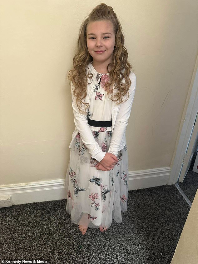 The schoolgirl was left so distraught by the incident she 'didn't come out of her room' and refused to attend school for the final two days of term