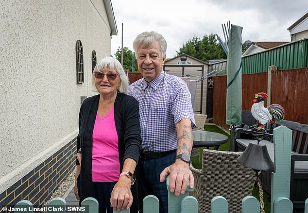 Rose and Norman Noyce, both 85, said the Wales family are their 'favourite royals'