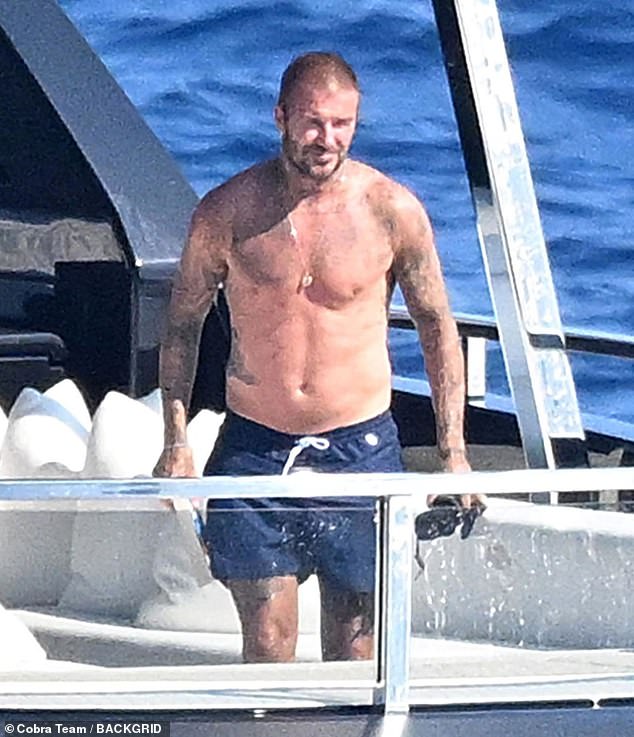 Victoria has been recently sending pulses racing by posting shirtless snaps of her hubby to her Instagram Stories