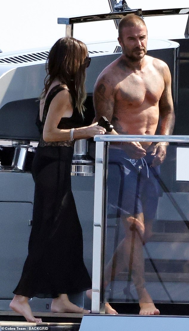 The lovebirds appeared to be enjoying every moment of their family getaway
