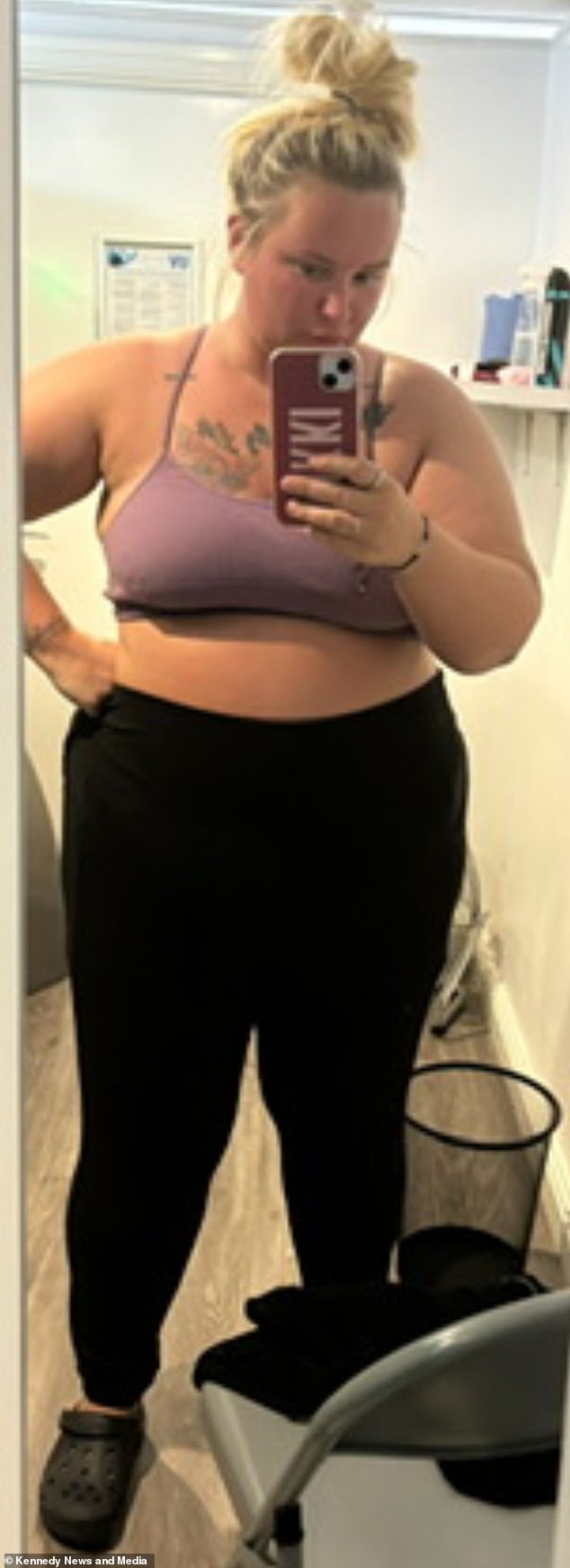 Now Nikki (pictured) says she has stopped taking the weight loss drug - saying being unwell made the 'cons outweigh the pros'