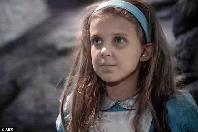 Millie made her professional acting debut at the age of nine when she appeared in two episodes of the ABC fantasy series Once Upon A Time In Wonderland