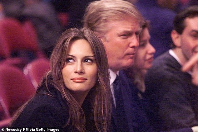 As her stature grows, it is worth considering that, at age 79, Trump's may be diminishing (Pictured: together in 1999)