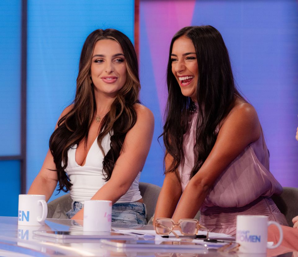 Toni Laites and Shakira Khan on the Loose Women TV show.