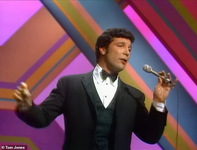 When Tom moved onto his hit track Delilah, which was released in 1968, the crowd's reception took a frosty turn as he addressed its controversy