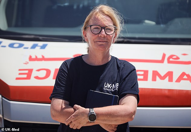 'I have been a nurse for 25 years and I have seen more mass casualty here than I have seen in a lifetime in the UK,' Ms Blackman told the Daily Mail