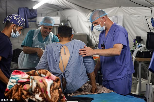 UK-Med is supported by the British government to deliver aid to places that need it