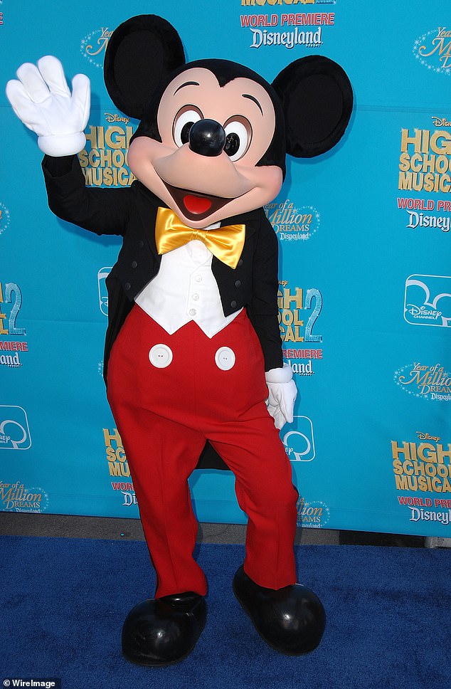 Nowadays, characters working at the theme park have head-to-toe costumes, which makes them look much more realistic