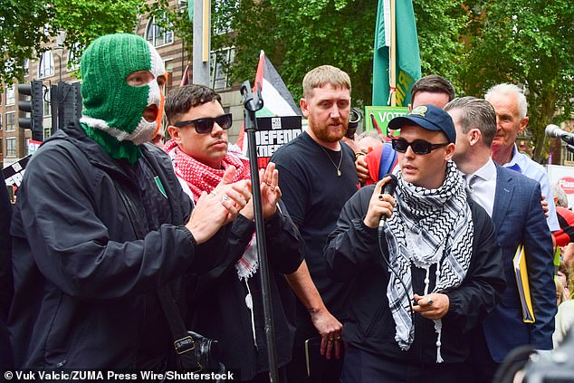 On Wednesday, hundreds of fans turned out to support the Kneecap singer as he appeared at at Westminster Magistrates' Court