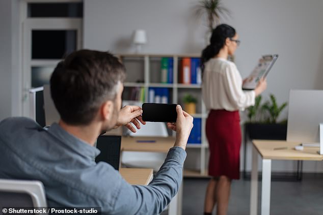 Richard Sharp and Dean Lewis, along with five colleagues, also made other 'highly derogatory' sexual comments, including fantasies involving one manager (Stock Image)