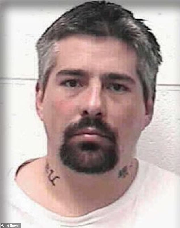 Caylor had fled felony probation in Georgia for molesting a 14-year-old and was selling drugs from a room he was staying in at the motel