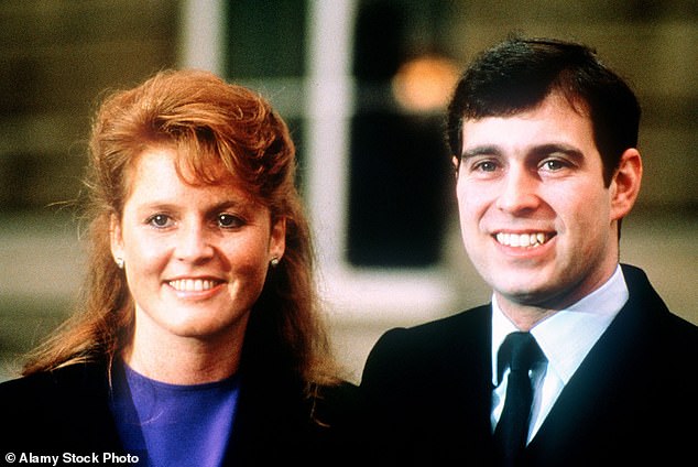 Maxwell described the Duchess of York (above with Prince Andrew) as 'a frenemy', saying she thought 'there was some latent hostility' between Fergie and herself