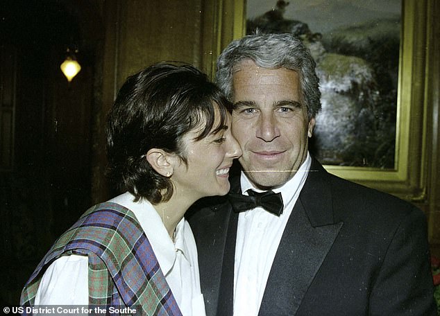 Maxwell (left) insists Andrew was introduced to Epstein (right) through his ex-wife Sarah, who she claims had met Epstein via US socialite Lynn Forester De Rothschild