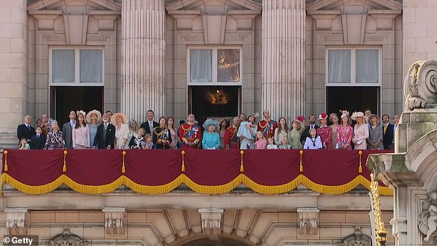 The entire family - including Prince Andrew and Peter Phillips - were in attendance, marking a significant moment in Meghan's integration into the Firm