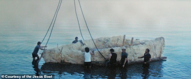 To save it, archaeologists encased it in fiberglass and insulating foam, floating it to safety before the rising waters could claim it