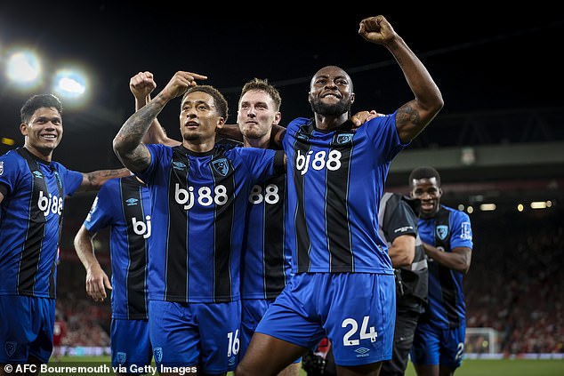 Despite the abuse, the Ghanaian international went on to score a brace at Anfield
