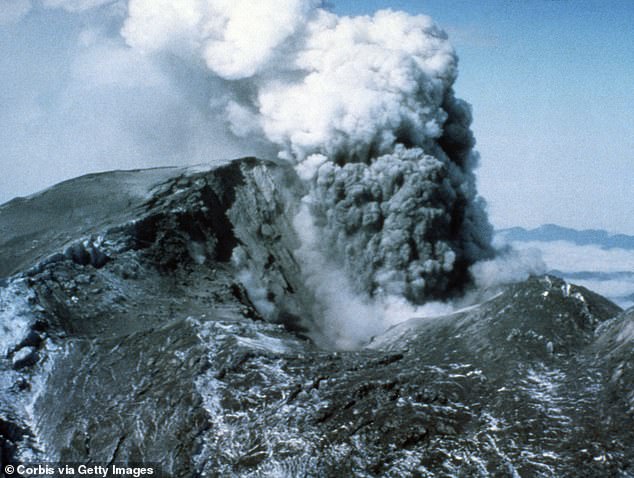 Mount St. Helens (pictured) had taken the lives of 57 and caused billions in property damage just the week before