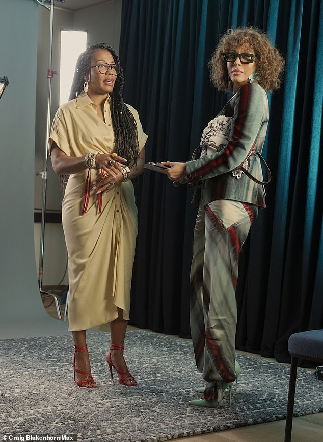 After a significant lack of people of colour in the original SATC, Nicole Ari Parker (right) joined the cast as Lisa Todd Wexley while the character of Black Columbia law professor, Dr Nya Wallace, played by Karen Pittman (left) also joined
