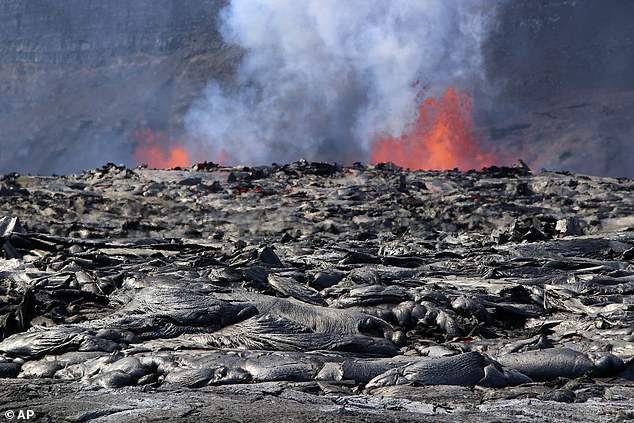 Experts warn about the health dangers of getting too close to an eruption, which releases toxic gases