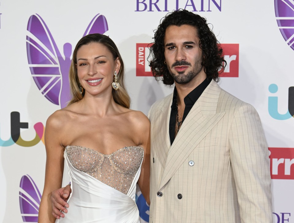 Zara McDermott and Graziano Di Prima at the Pride of Britain Awards.