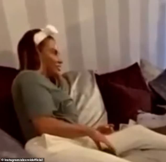 The former cage fighter shared a clip on Instagram on Monday that showed the TV personality, who at the time had been declared bankrupt, counting a wad of notes