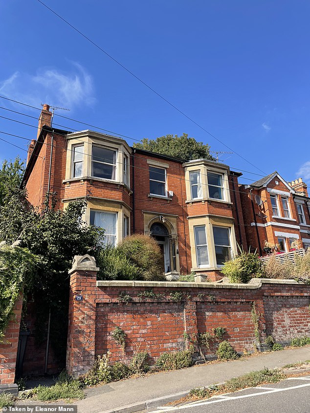 A large redbrick detached property along Slad Road in Stroud
