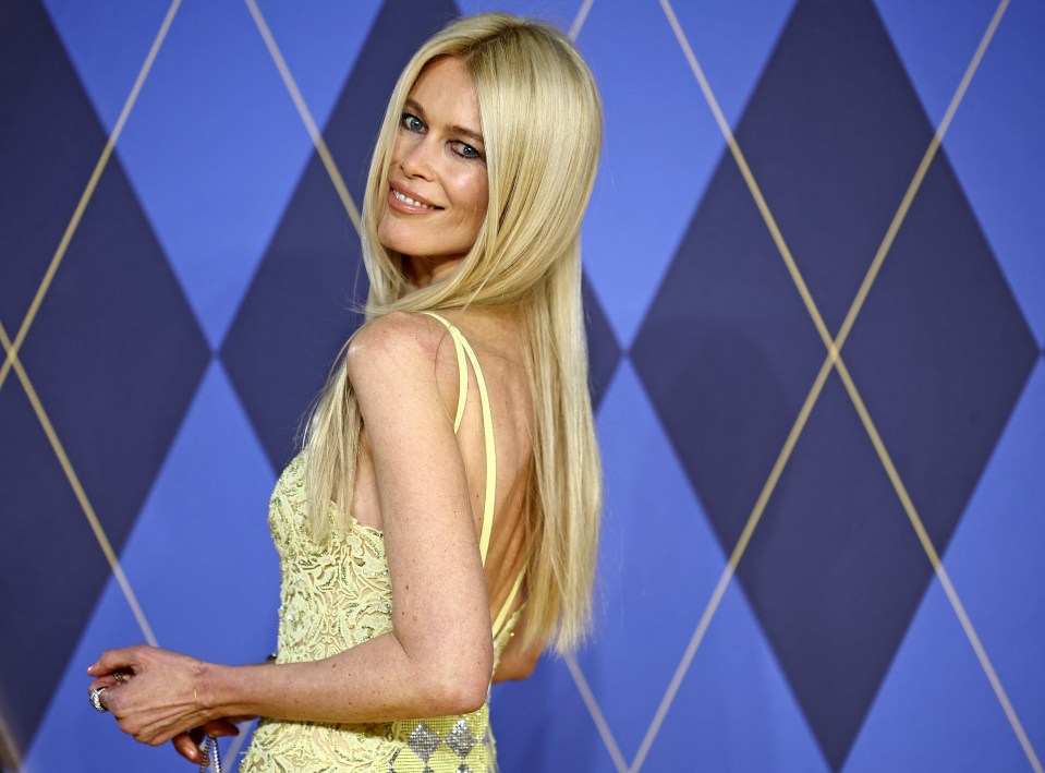 Claudia Schiffer at the Argylle film premiere.