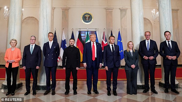 European leaders last week joined President Zelensky in Washington to meet with President Trump to discuss peace talks between Russia and Ukraine