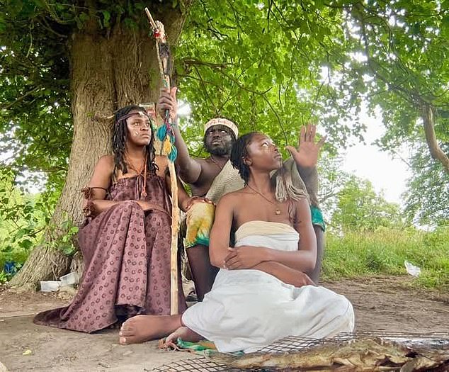 Calling themselves King Atehehe, Queen Nandi and handmaiden Asnat, the trio say they are retaking land lost when Queen Elizabeth I ordered the expulsion of 'black Jacobites' in 1596