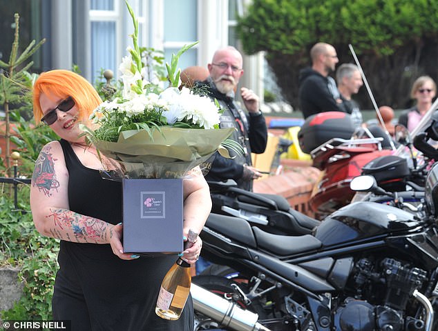 The youngster was treated like a real-life princess and gifted flowers for her special night