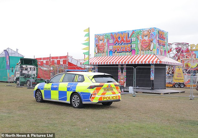 Dog walkers at the popular seaside spot expressed their shock at the horror inside at the funfair