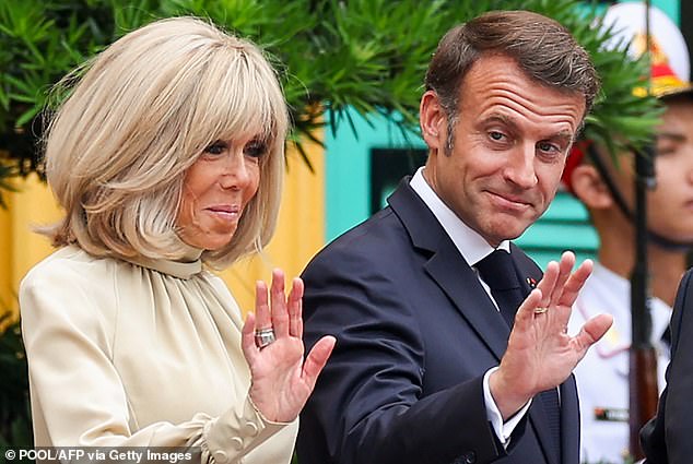 France's President Emmanuel Macron and his wife Brigitte Macron are suing Candace Owens
