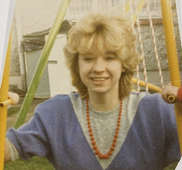 Richards pictured around the time she lived at 25 Cromwell Street with Fred and Rose West, her sister Deirdre and Fred's lover, Shirley