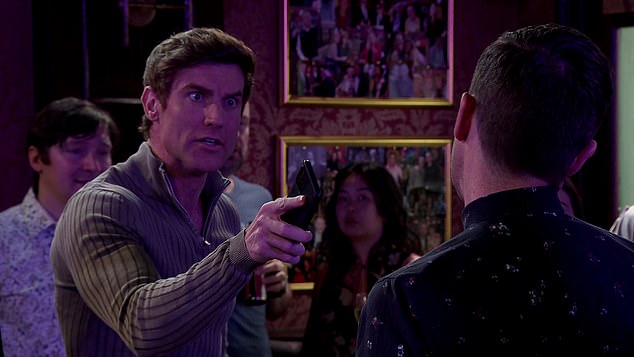James Cartwright, who stars as Theo Silverton, was given 18 months in jail, suspended for a year, with 12 months supervision and 200 hours unpaid work in 2013 after throwing a punch