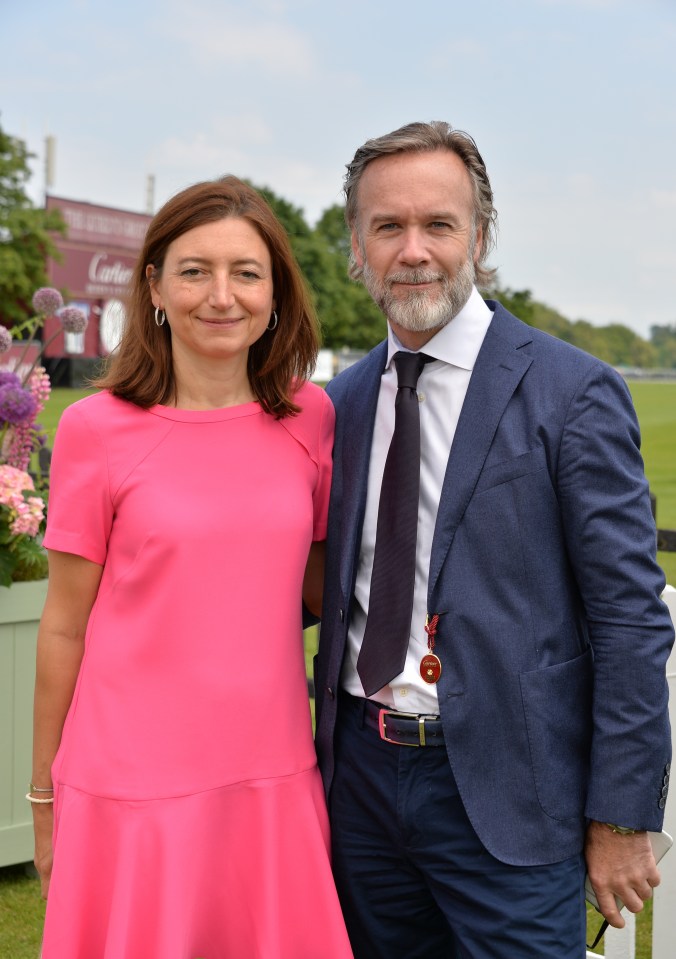 Marcus and Jane Wareing at the Cartier Queen's Cup Polo Final.