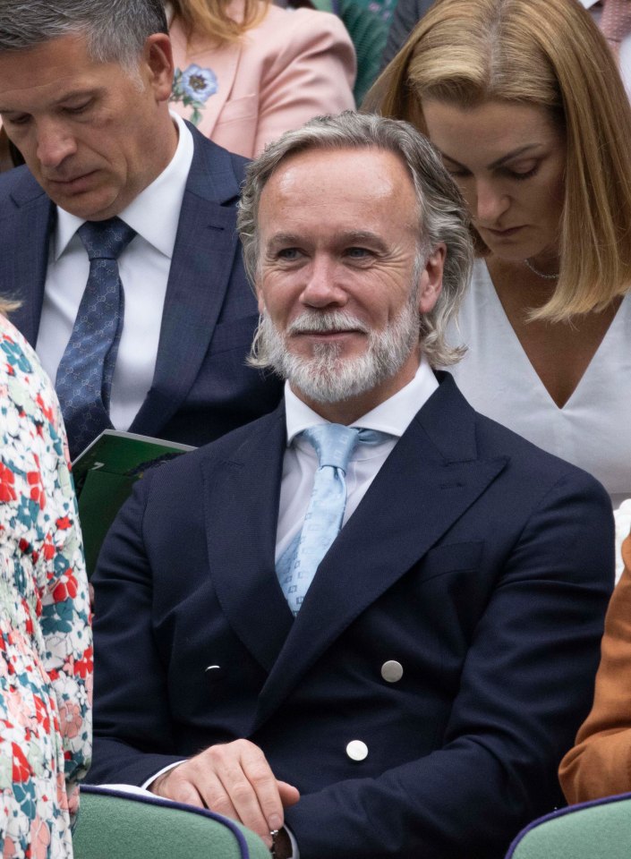 Chef Marcus Wareing at Wimbledon.