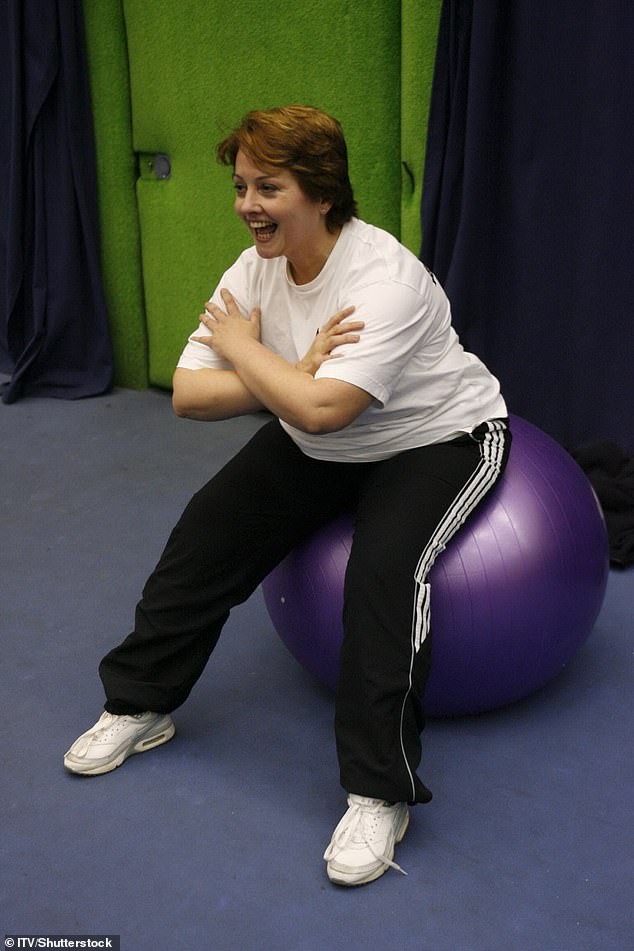 Anne Diamond was booted off the show for cheating, after getting a secret gastric band mid-series