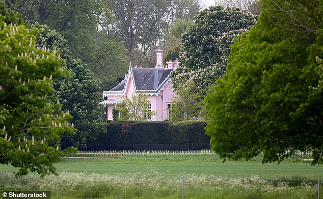 Forest Lodge is a considerable upgrade from the four-bedroom Adelaide Cottage (pictured), the Prince and Princess of Wales' current Windsor home