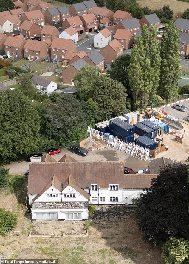 Today the derelict home in a conservation area is a building site - with a developer having snapped up the prime site on the outskirts of Nottingham city