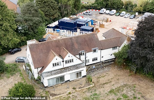 After the house was spotted in a dilapidated state