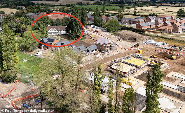 Cameron Homes is hoping to turn the once desirable hideaway home nestled within four acres into six new houses, adjacent to its other development of 30 to 40 homes