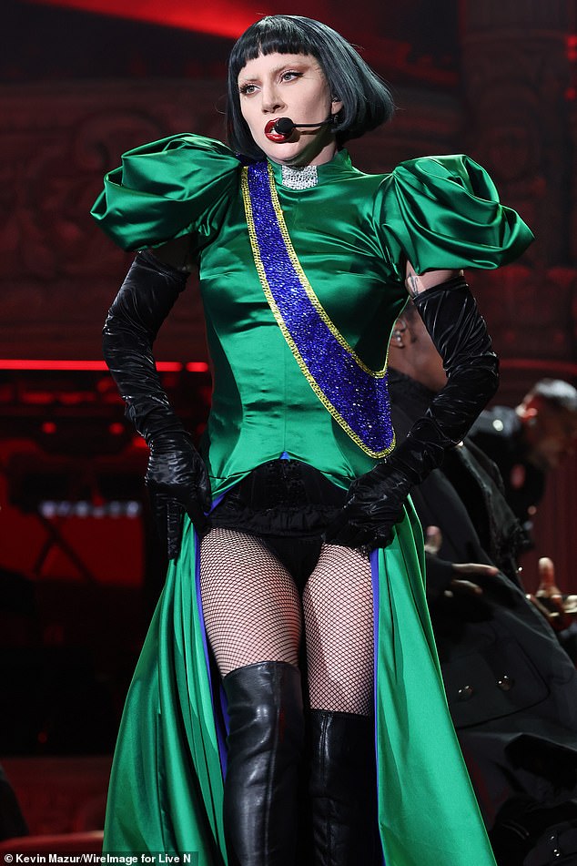 Gaga has gone onto appear in an abundance of award-winning movies and multiple world-wide tours (pictured in May)