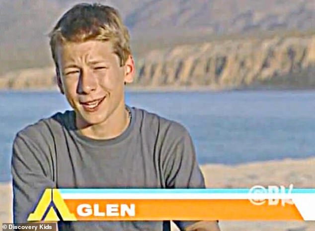 Glen Powell was on the Discovery Kids series Endurance's first season in 2002 aged 13 but was booted off in the first episode