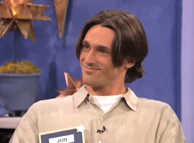 In 1996 Jon Hamm was just a 25-year-old waiter who took part in a TV dating show... and didn't get picked