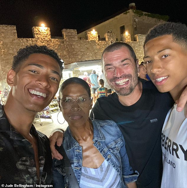 The Bellinghams pictured together during a family holiday to Croatia in the summer of 2021