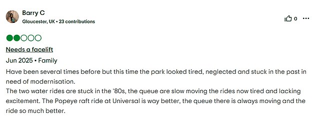 'SeaWorld would never,' one angry visitor wrote about Busch Gardens. 'Never again'