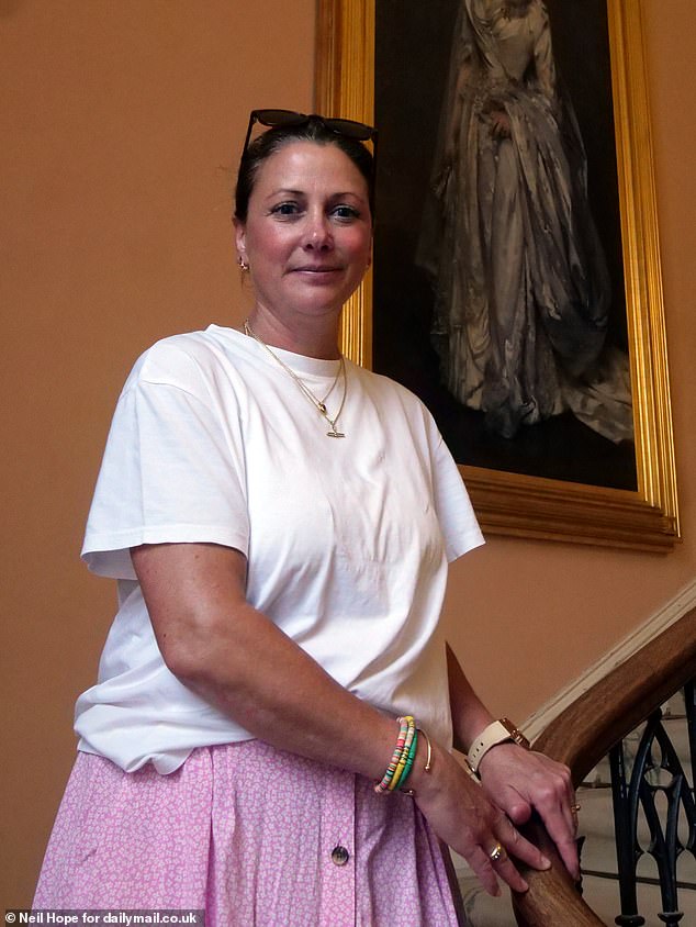 German-speaking tour guide at Prideaux Place, Myriam Stirling (pictured) revealed German tourists flock to the area because of what they've seen in the films